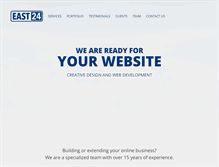Tablet Screenshot of east24.com